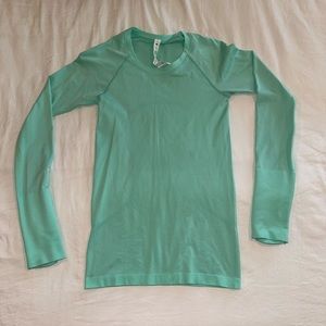 Lululemon Swiftly Tech Long Sleeve Mint Green Size 4